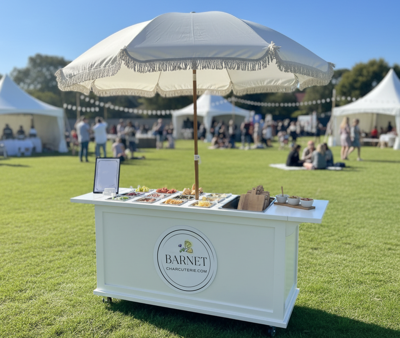 Luxury Personalised Charcuterie Cart